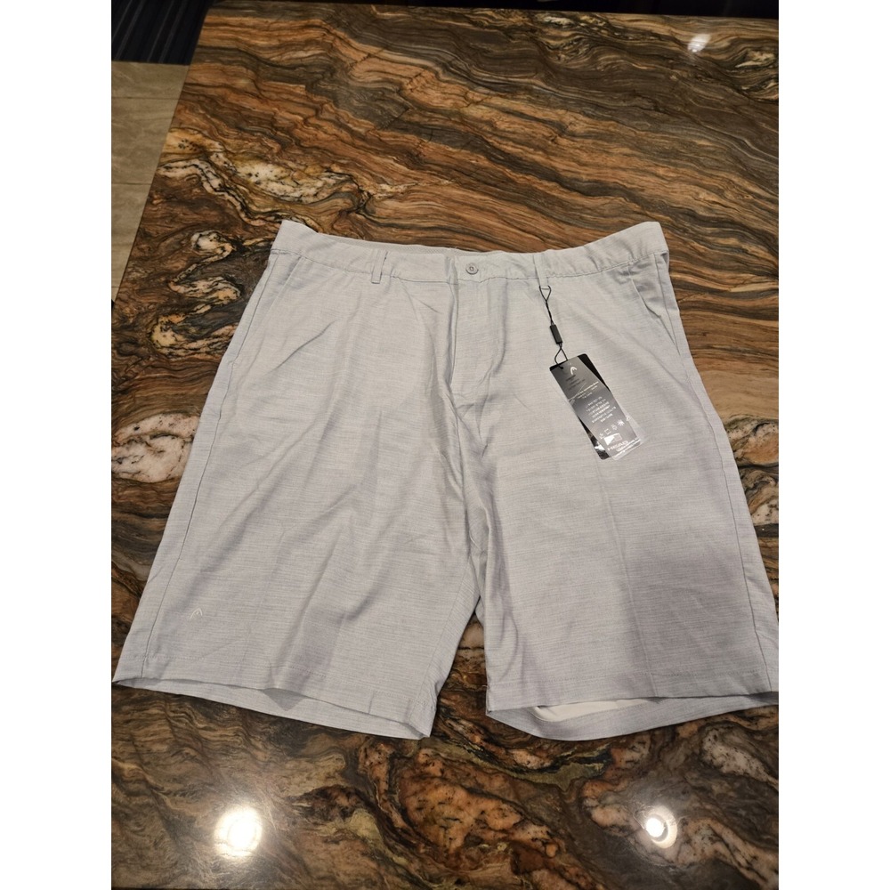 Head golf shorts 40 marcello silver  NWT Preformance Stretch